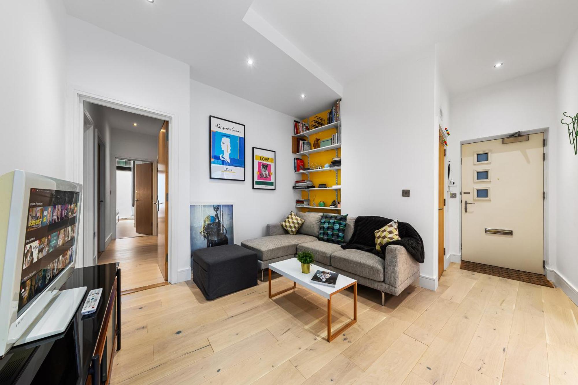 לונדון Trendy 2 Bed Flat In Greenwich With Car Parking מראה חיצוני תמונה