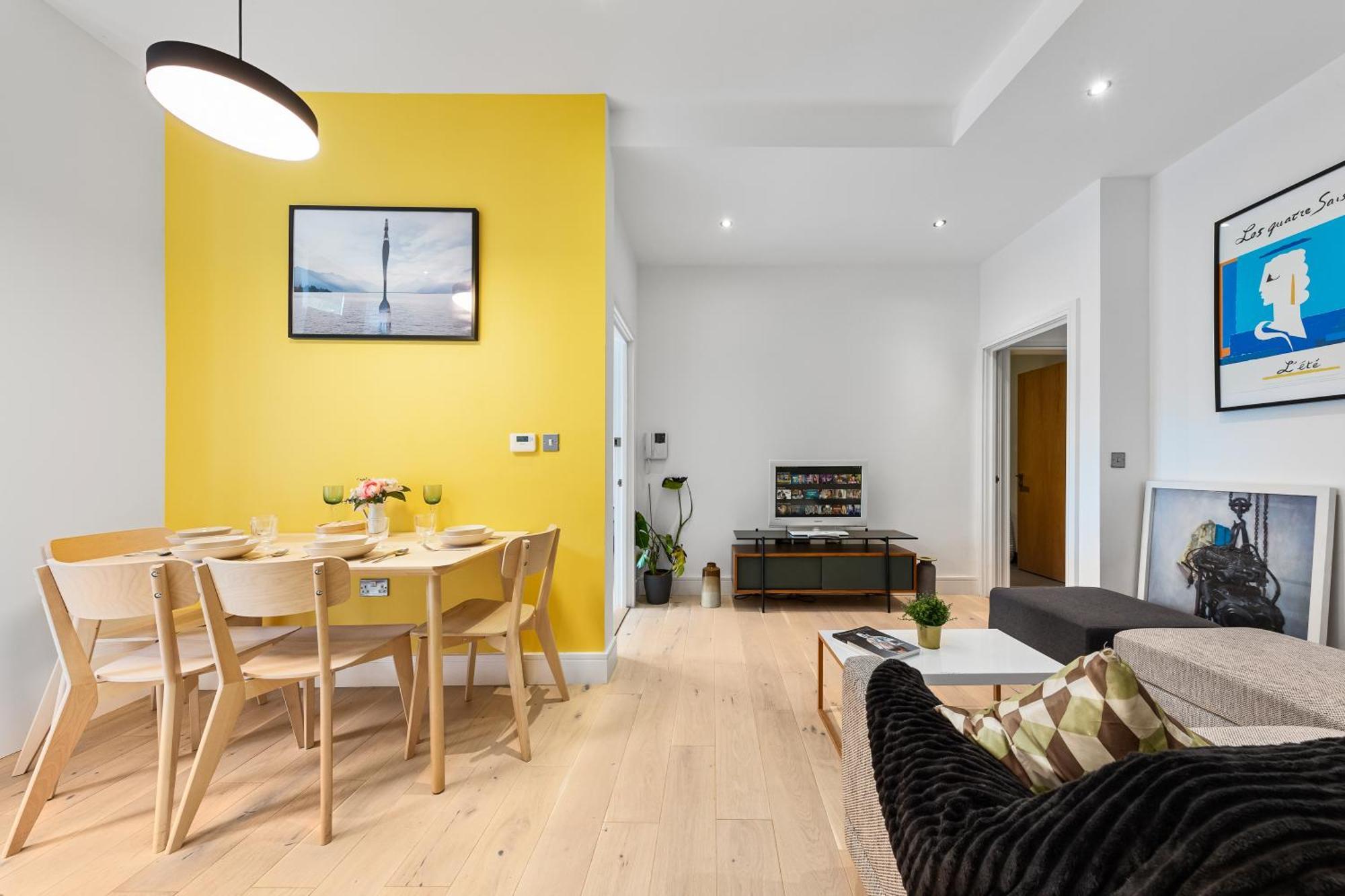 לונדון Trendy 2 Bed Flat In Greenwich With Car Parking מראה חיצוני תמונה