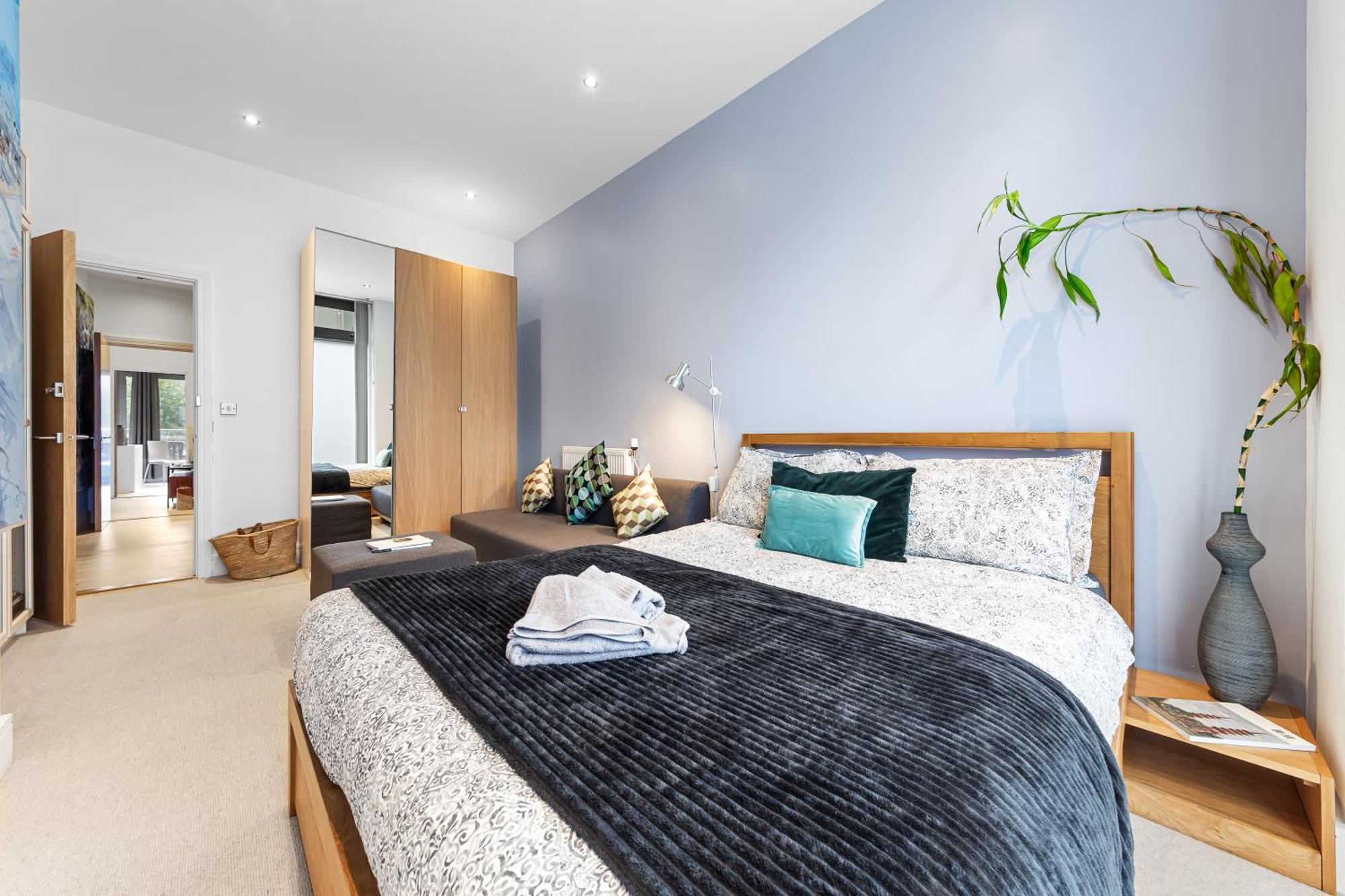לונדון Trendy 2 Bed Flat In Greenwich With Car Parking מראה חיצוני תמונה