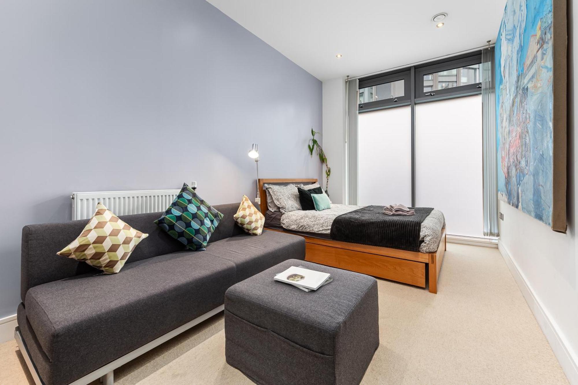 לונדון Trendy 2 Bed Flat In Greenwich With Car Parking מראה חיצוני תמונה