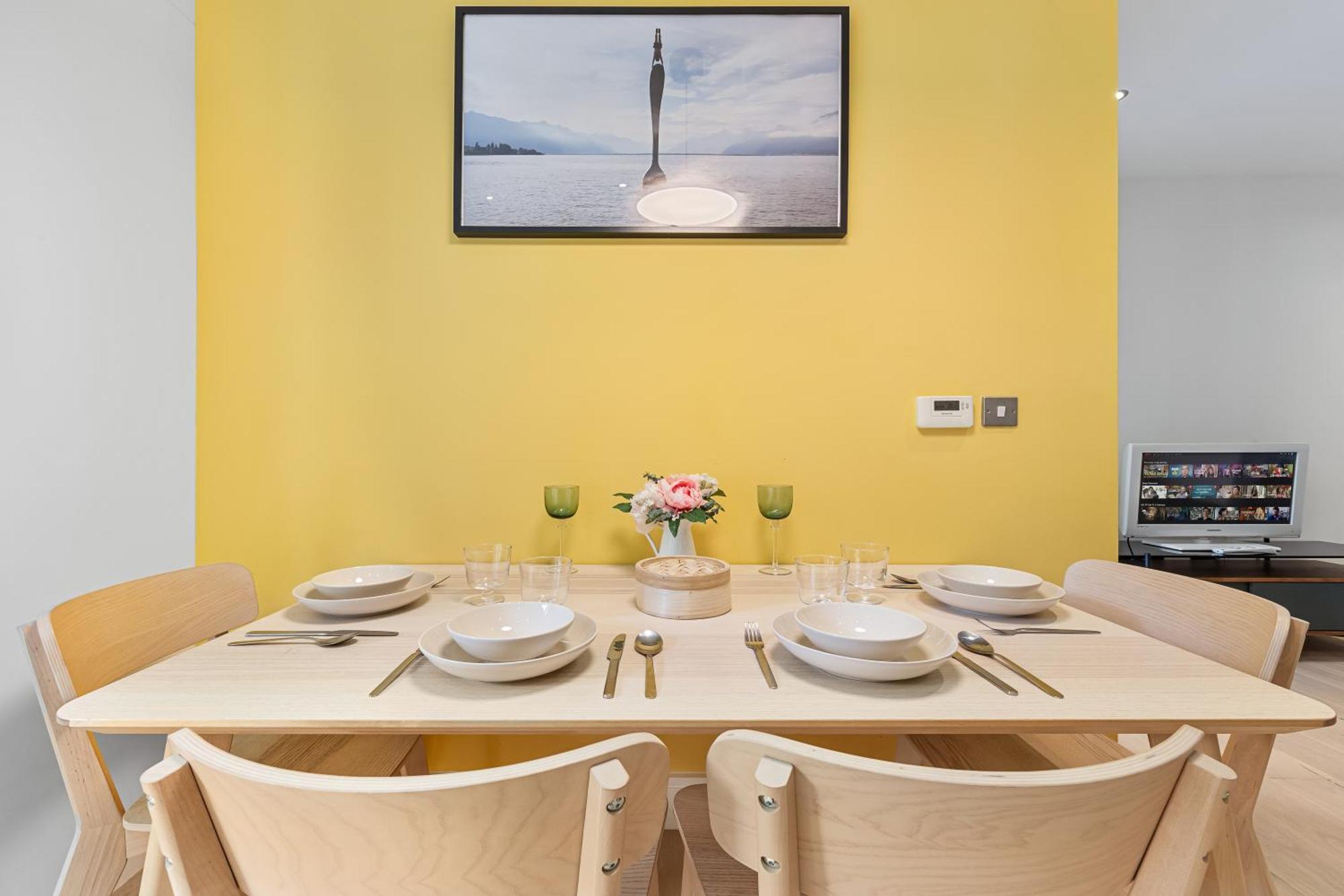 לונדון Trendy 2 Bed Flat In Greenwich With Car Parking מראה חיצוני תמונה