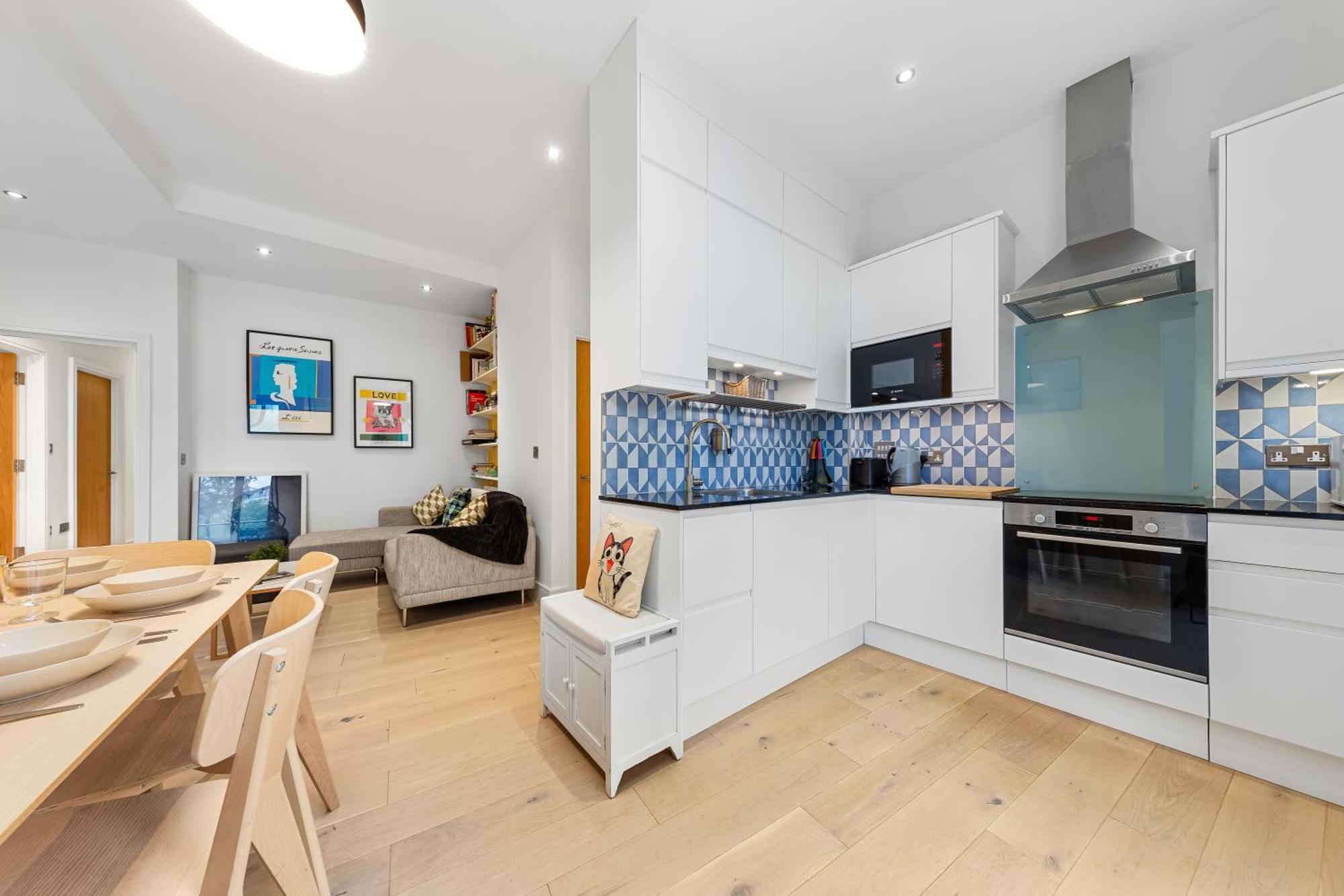 לונדון Trendy 2 Bed Flat In Greenwich With Car Parking מראה חיצוני תמונה