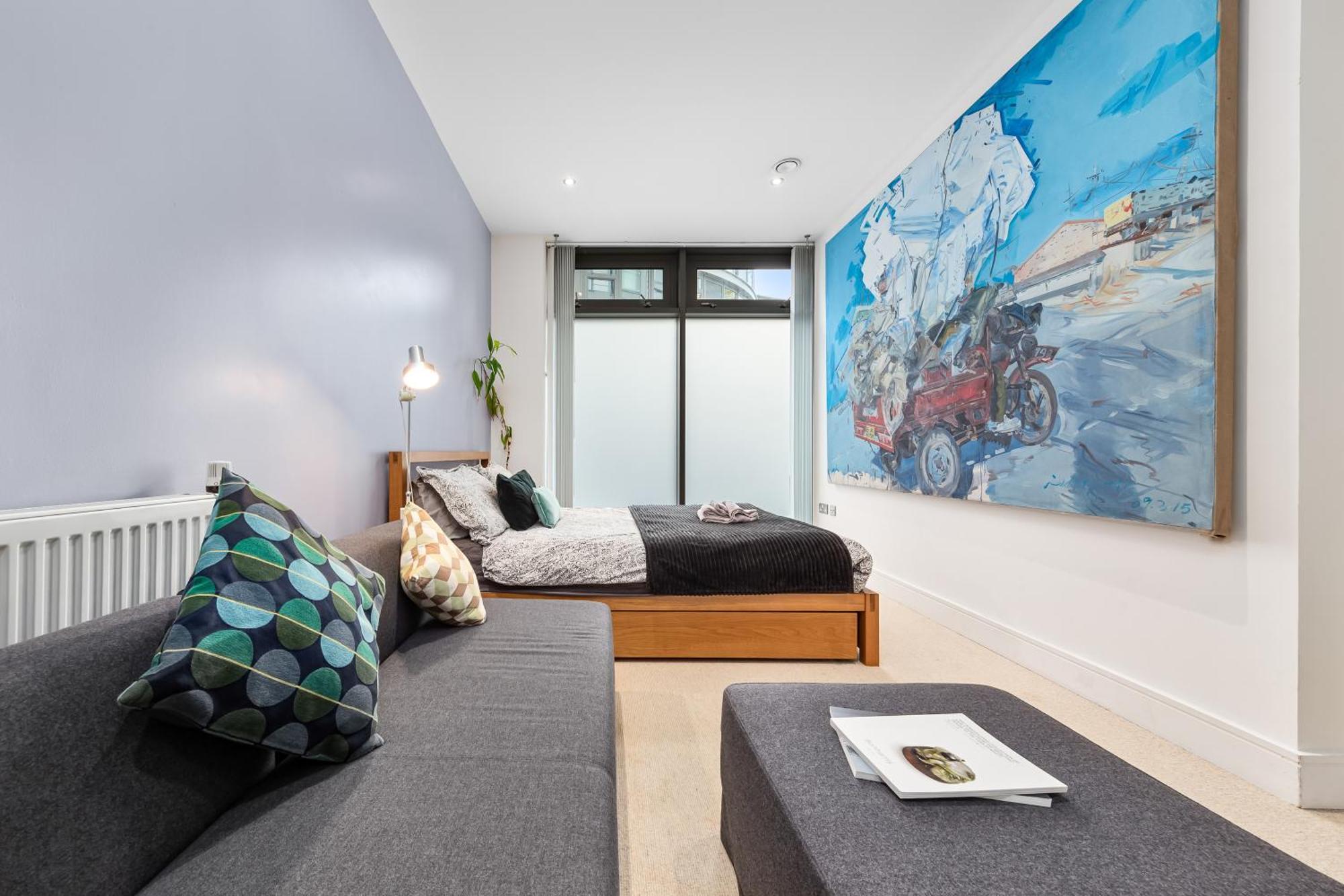 לונדון Trendy 2 Bed Flat In Greenwich With Car Parking מראה חיצוני תמונה