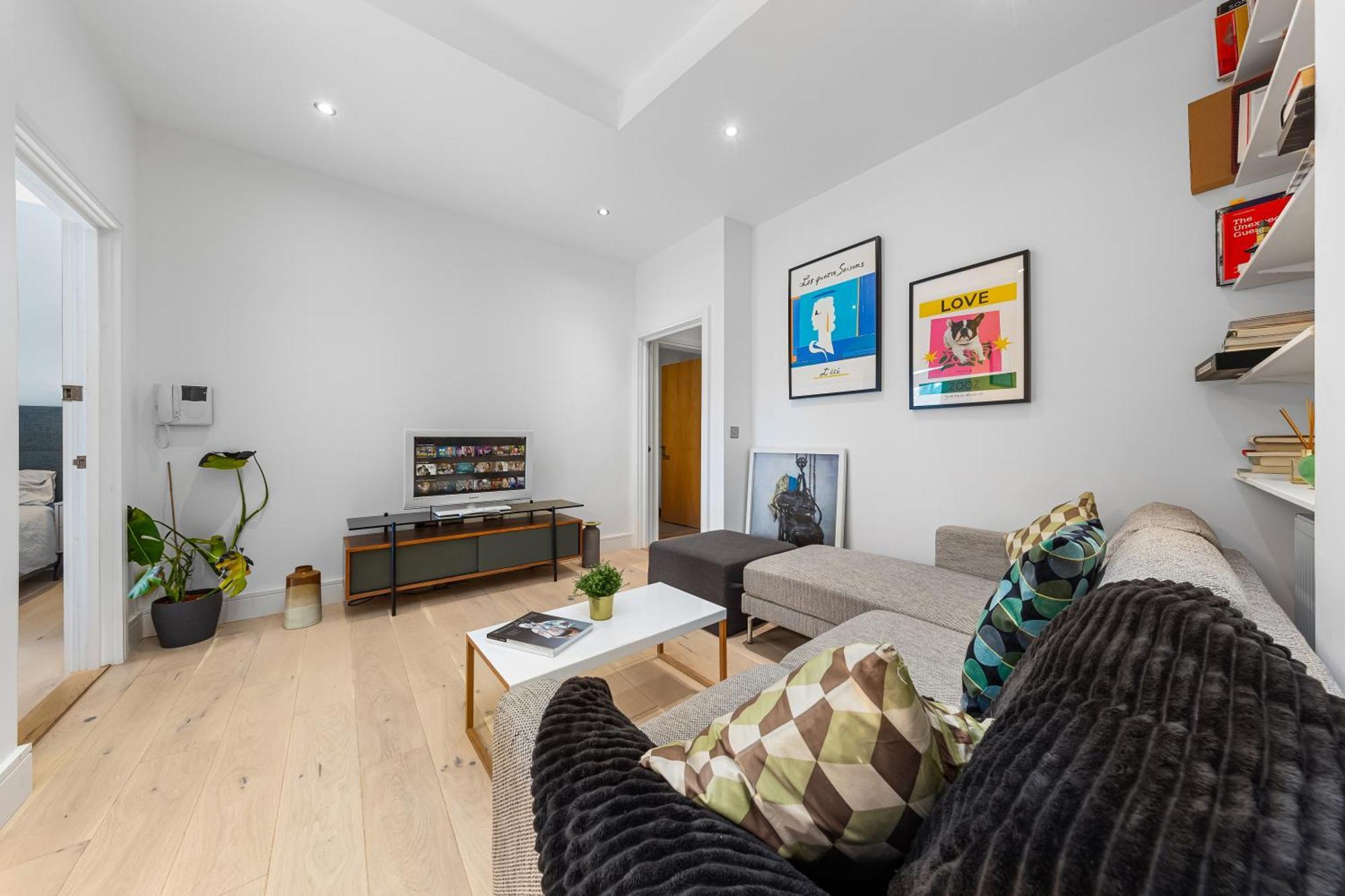 לונדון Trendy 2 Bed Flat In Greenwich With Car Parking מראה חיצוני תמונה
